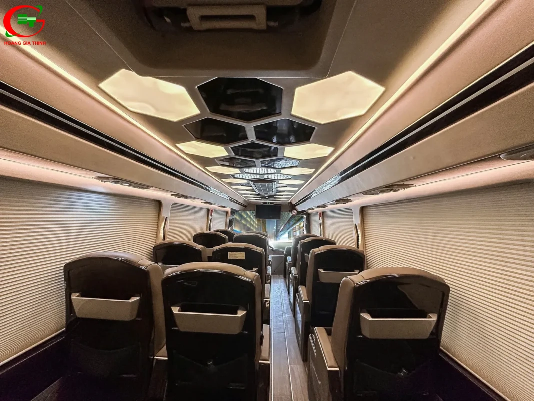 Thuê Xe Limousine 20 Chỗ AutoKingdom Của Hoàng Gia Thịnh - LED tinh tế