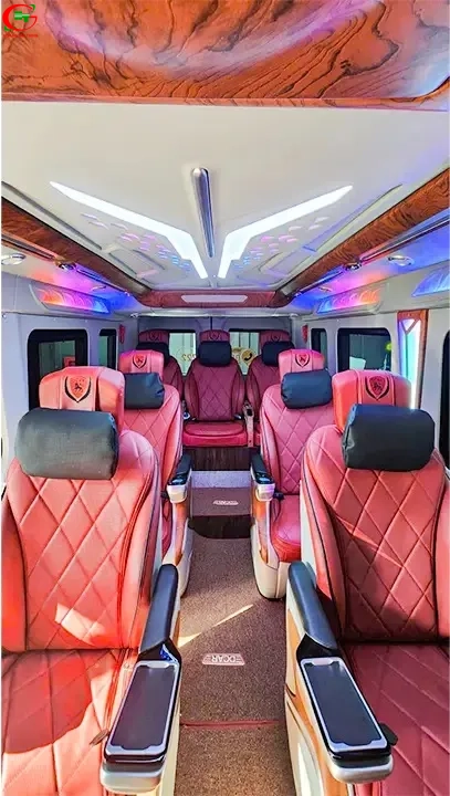 Thuê xe Limousine 9 chỗ Ford DCar Maybach Luxury cao cấp Hoàng Gia Thịnh - Ghế Maybach