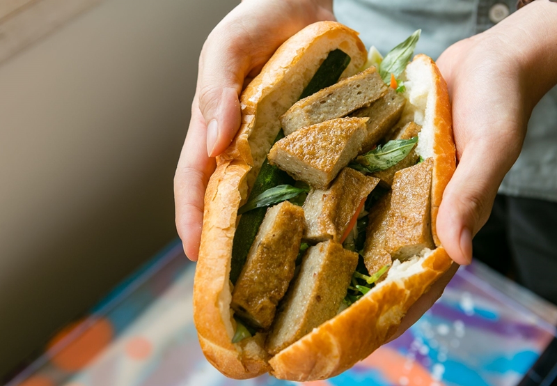 Bánh mì chả cá Nha Trang