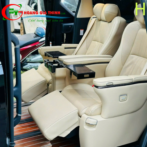 Nội thất Toyota Alphard sang trọng, hiện đại, nâng cao trải nghiệm