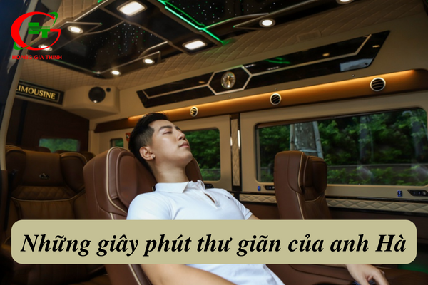Chuyến xe đi đến sân Golf Thủ Đức của anh Hà như thế nào?