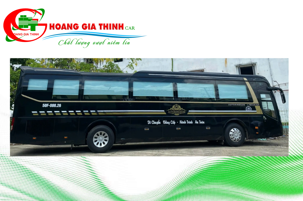 Xe du lịch 34 chỗ ngày càng được quan tâm sử dụng